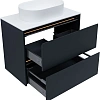 Тумба под раковину Allen Brau Activity 80 1.34004.AM антрацит матовый/черный брашированный Тумба под раковину Allen Brau Activity 80 1.34004.AM антрацит матовый/черный брашированный