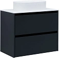 Тумба под раковину Allen Brau Activity 80 1.34004.AM антрацит матовый/черный брашированный Тумба под раковину Allen Brau Activity 80 1.34004.AM антрацит матовый/черный брашированный