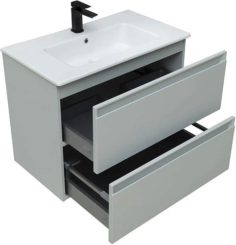 Тумба под раковину Allen Brau Eclipse 1.E1002.PWM 80 рapyrus white matt Тумба под раковину Allen Brau Eclipse 1.E1002.PWM 80 рapyrus white matt