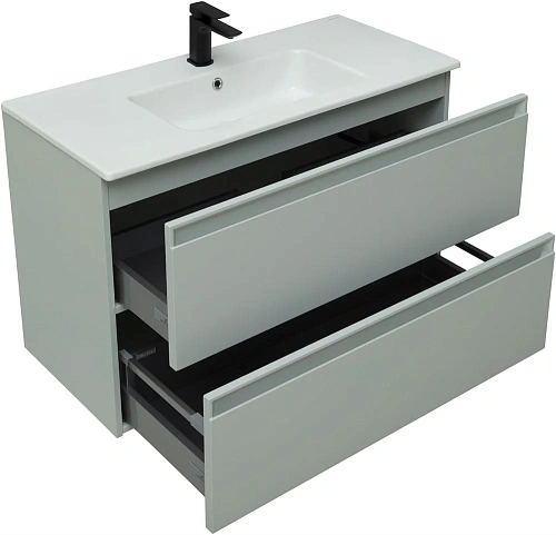 Тумба под раковину Allen Brau Eclipse 1.E1003.PWM 100 рapyrus white matt Тумба под раковину Allen Brau Eclipse 1.E1003.PWM 100 рapyrus white matt