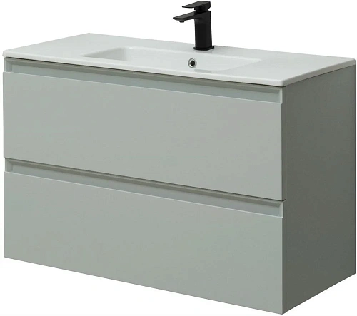 Тумба под раковину Allen Brau Eclipse 1.E1003.PWM 100 рapyrus white matt Тумба под раковину Allen Brau Eclipse 1.E1003.PWM 100 рapyrus white matt