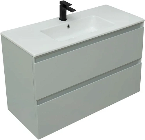 Тумба под раковину Allen Brau Eclipse 1.E1003.PWM 100 рapyrus white matt Тумба под раковину Allen Brau Eclipse 1.E1003.PWM 100 рapyrus white matt