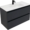 Тумба под раковину Allen Brau Eclipse 100 1.E1003.AM антрацит матовый Тумба под раковину Allen Brau Eclipse 100 1.E1003.AM антрацит матовый