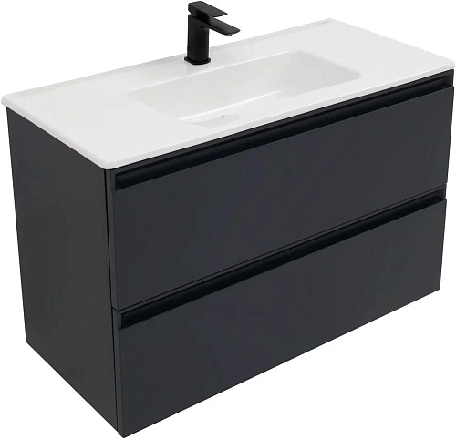 Тумба под раковину Allen Brau Eclipse 100 1.E1003.AM антрацит матовый Тумба под раковину Allen Brau Eclipse 100 1.E1003.AM антрацит матовый