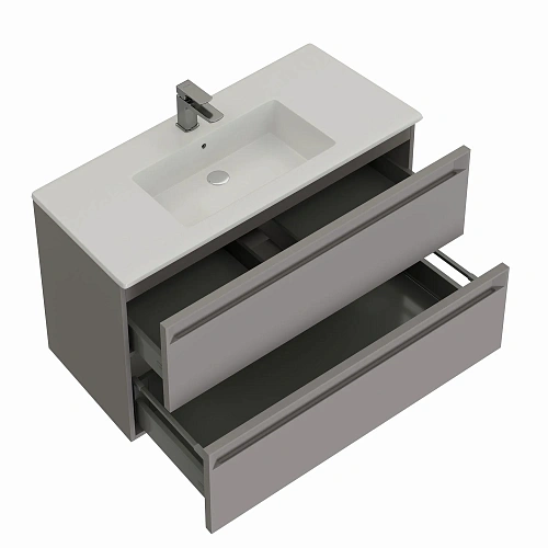 Тумба под раковину Allen Brau Eclipse 100 1.E1003.PGM 2.0 платина матовый Тумба под раковину Allen Brau Eclipse 100 1.E1003.PGM 2.0 платина матовый