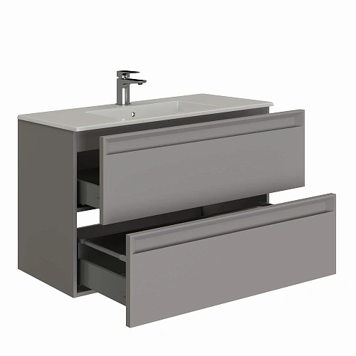 Тумба под раковину Allen Brau Eclipse 100 1.E1003.PGM 2.0 платина матовый Тумба под раковину Allen Brau Eclipse 100 1.E1003.PGM 2.0 платина матовый