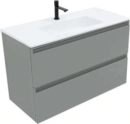 Тумба под раковину Allen Brau Eclipse 100 1.E1003.PGM платина матовый Тумба под раковину Allen Brau Eclipse 100 1.E1003.PGM платина матовый