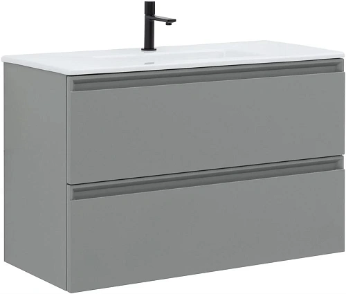 Тумба под раковину Allen Brau Eclipse 100 1.E1003.PGM платина матовый Тумба под раковину Allen Brau Eclipse 100 1.E1003.PGM платина матовый