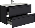 Тумба под раковину Allen Brau Eclipse 80 1.E1002.AM 2.0 антрацит матовый Тумба под раковину Allen Brau Eclipse 80 1.E1002.AM 2.0 антрацит матовый