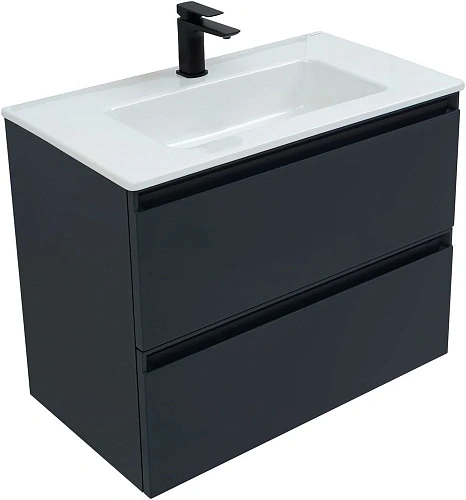 Тумба под раковину Allen Brau Eclipse 80 1.E1002.AM антрацит матовый Тумба под раковину Allen Brau Eclipse 80 1.E1002.AM антрацит матовый