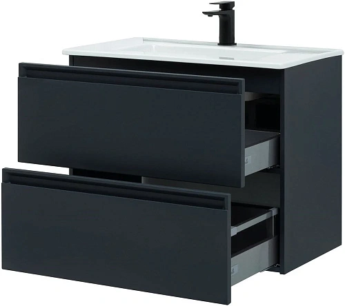 Тумба под раковину Allen Brau Eclipse 80 1.E1002.AM антрацит матовый Тумба под раковину Allen Brau Eclipse 80 1.E1002.AM антрацит матовый