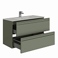 Тумба под раковину Allen Brau Eclipse 80 1.E1002.CGM 2.0 олива матовый Тумба под раковину Allen Brau Eclipse 80 1.E1002.CGM 2.0 олива матовый