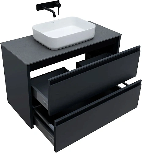 Тумба под раковину Allen Brau Fantasy 100 1.11003.AM антрацит матовый Тумба под раковину Allen Brau Fantasy 100 1.11003.AM антрацит матовый