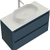 Тумба под раковину Allen Brau Fantasy 100 1.11003.BGM 2.0 синий матовый Тумба под раковину Allen Brau Fantasy 100 1.11003.BGM 2.0 синий матовый