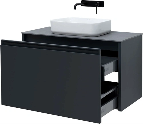 Тумба под раковину Allen Brau Fantasy 100 1.11004.AM антрацит матовый Тумба под раковину Allen Brau Fantasy 100 1.11004.AM антрацит матовый