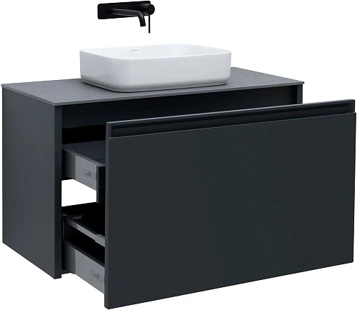 Тумба под раковину Allen Brau Fantasy 100 1.11004.AM антрацит матовый Тумба под раковину Allen Brau Fantasy 100 1.11004.AM антрацит матовый