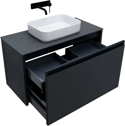 Тумба под раковину Allen Brau Fantasy 100 1.11004.AM антрацит матовый Тумба под раковину Allen Brau Fantasy 100 1.11004.AM антрацит матовый