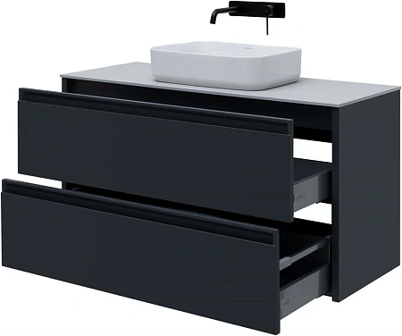 Тумба под раковину Allen Brau Fantasy 120 1.11005.AM антрацит матовый Тумба под раковину Allen Brau Fantasy 120 1.11005.AM антрацит матовый