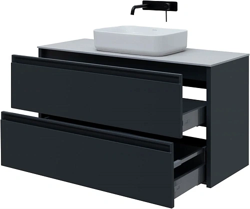 Тумба под раковину Allen Brau Fantasy 120 1.11005.AM антрацит матовый Тумба под раковину Allen Brau Fantasy 120 1.11005.AM антрацит матовый