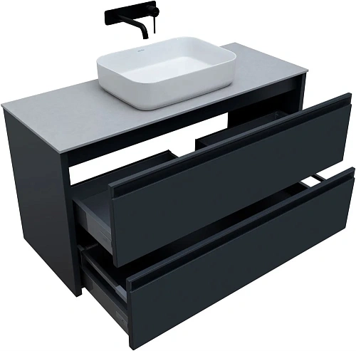 Тумба под раковину Allen Brau Fantasy 120 1.11005.AM антрацит матовый Тумба под раковину Allen Brau Fantasy 120 1.11005.AM антрацит матовый