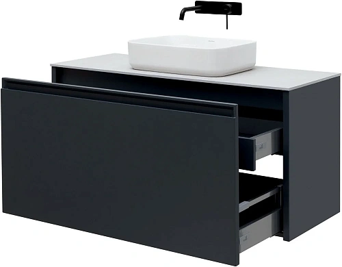 Тумба под раковину Allen Brau Fantasy 120 1.11006.AM антрацит матовый Тумба под раковину Allen Brau Fantasy 120 1.11006.AM антрацит матовый