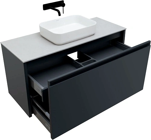 Тумба под раковину Allen Brau Fantasy 120 1.11006.AM антрацит матовый Тумба под раковину Allen Brau Fantasy 120 1.11006.AM антрацит матовый