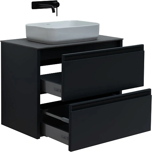 Тумба под раковину Allen Brau Fantasy 80 1.11001.AM антрацит матовый Тумба под раковину Allen Brau Fantasy 80 1.11001.AM антрацит матовый