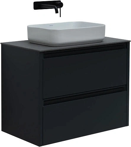 Тумба под раковину Allen Brau Fantasy 80 1.11001.AM антрацит матовый Тумба под раковину Allen Brau Fantasy 80 1.11001.AM антрацит матовый