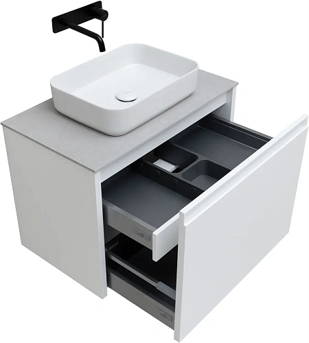 Тумба под раковину Allen Brau Fantasy 80 1.11002.WM белый матовый Тумба под раковину Allen Brau Fantasy 80 1.11002.WM белый матовый