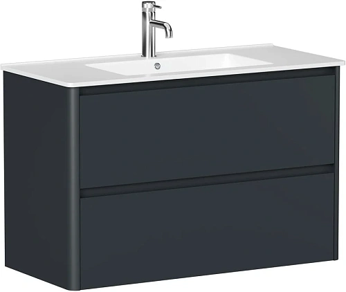 Тумба под раковину Allen Brau Gravity 100 1.370010.AM антрацит матовый Тумба под раковину Allen Brau Gravity 100 1.370010.AM антрацит матовый