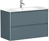 Тумба под раковину Allen Brau Gravity 100 1.370010.BGM синий матовый