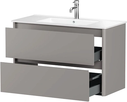 Тумба под раковину Allen Brau Gravity 100 1.370010.PGM платина матовый Тумба под раковину Allen Brau Gravity 100 1.370010.PGM платина матовый