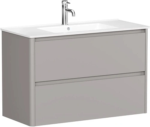 Тумба под раковину Allen Brau Gravity 100 1.370010.PGM платина матовый Тумба под раковину Allen Brau Gravity 100 1.370010.PGM платина матовый