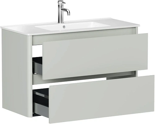 Тумба под раковину Allen Brau Gravity 100 1.370010.PWM папирус матовый Тумба под раковину Allen Brau Gravity 100 1.370010.PWM папирус матовый