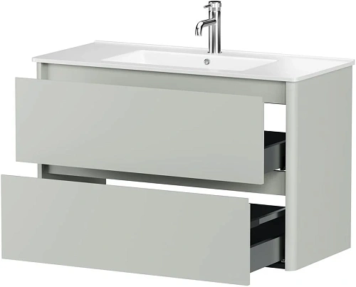 Тумба под раковину Allen Brau Gravity 100 1.370010.PWM папирус матовый Тумба под раковину Allen Brau Gravity 100 1.370010.PWM папирус матовый