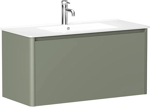 Тумба под раковину Allen Brau Gravity 100 1.370014.CGM олива матовый Тумба под раковину Allen Brau Gravity 100 1.370014.CGM олива матовый