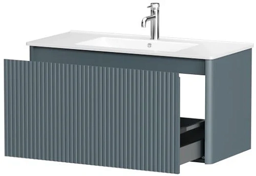 Тумба под раковину Allen Brau Gravity 100 1.370018.BGM синий матовый Тумба под раковину Allen Brau Gravity 100 1.370018.BGM синий матовый