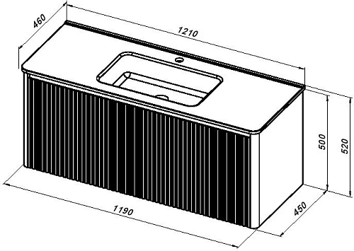 Тумба под раковину Allen Brau Gravity 120 1.370019.WM белый матовый Тумба под раковину Allen Brau Gravity 120 1.370019.WM белый матовый