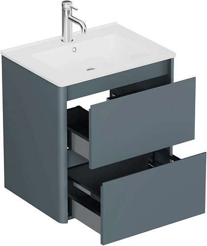 Тумба под раковину Allen Brau Gravity 60 1.370008.BGM синий матовый Тумба под раковину Allen Brau Gravity 60 1.370008.BGM синий матовый