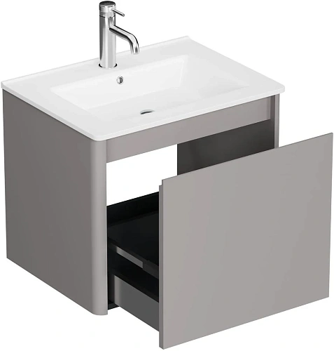 Тумба под раковину Allen Brau Gravity 60 1.370012.PGM платина матовый Тумба под раковину Allen Brau Gravity 60 1.370012.PGM платина матовый