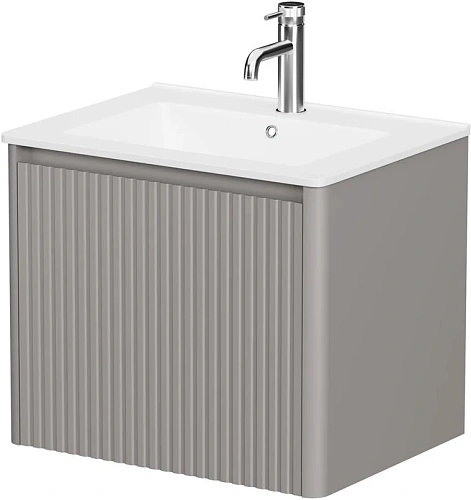 Тумба под раковину Allen Brau Gravity 60 1.370016.PGM платина матовый Тумба под раковину Allen Brau Gravity 60 1.370016.PGM платина матовый