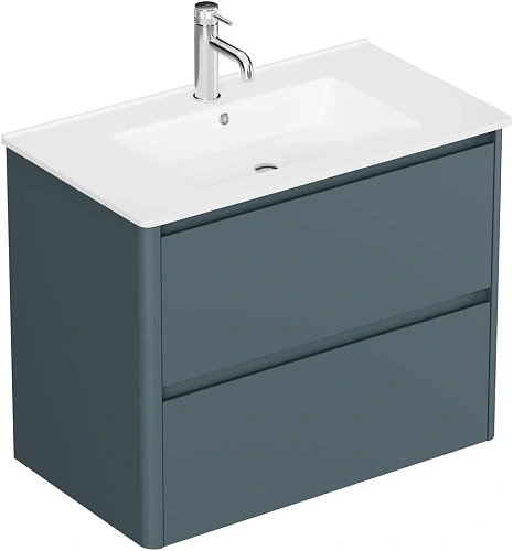 Тумба под раковину Allen Brau Gravity 80 1.370009.BGM синий матовый Тумба под раковину Allen Brau Gravity 80 1.370009.BGM синий матовый