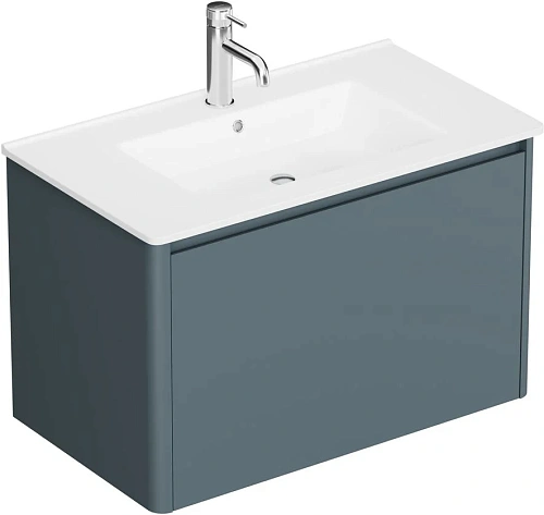 Тумба под раковину Allen Brau Gravity 80 1.370013.BGM синий матовый Тумба под раковину Allen Brau Gravity 80 1.370013.BGM синий матовый