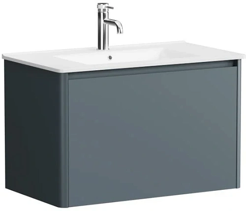 Тумба под раковину Allen Brau Gravity 80 1.370013.BGM синий матовый Тумба под раковину Allen Brau Gravity 80 1.370013.BGM синий матовый