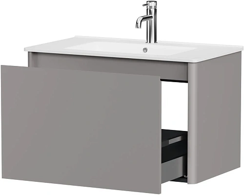 Тумба под раковину Allen Brau Gravity 80 1.370013.PGM платина матовый Тумба под раковину Allen Brau Gravity 80 1.370013.PGM платина матовый