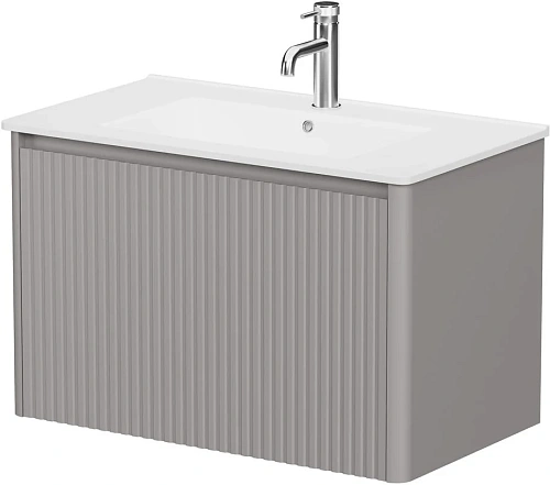 Тумба под раковину Allen Brau Gravity 80 1.370017.PGM платина матовый Тумба под раковину Allen Brau Gravity 80 1.370017.PGM платина матовый