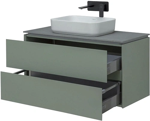 Тумба под раковину Allen Brau Infinity 1.21003.CGM 100 cement grey matt Тумба под раковину Allen Brau Infinity 1.21003.CGM 100 cement grey matt