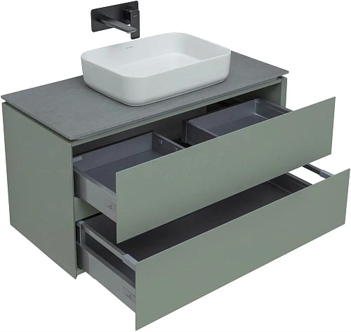 Тумба под раковину Allen Brau Infinity 1.21003.CGM 100 cement grey matt Тумба под раковину Allen Brau Infinity 1.21003.CGM 100 cement grey matt