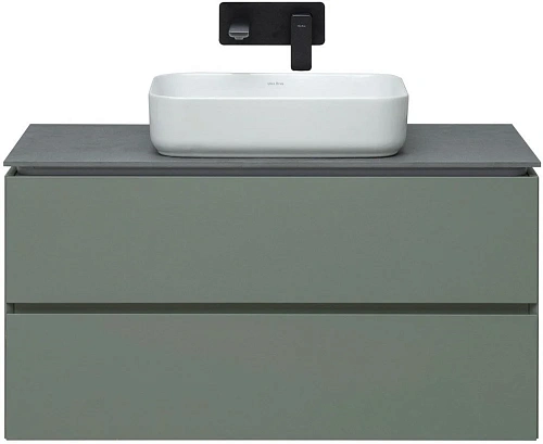 Тумба под раковину Allen Brau Infinity 1.21003.CGM 100 cement grey matt Тумба под раковину Allen Brau Infinity 1.21003.CGM 100 cement grey matt