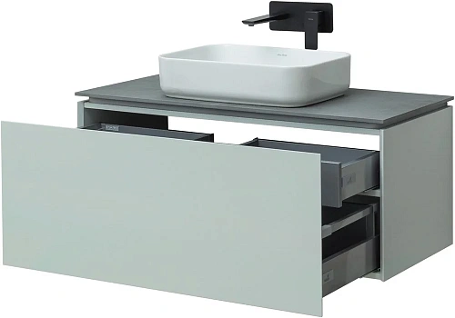 Тумба под раковину Allen Brau Infinity 1.21004.PWM 100 рapyrus white matt Тумба под раковину Allen Brau Infinity 1.21004.PWM 100 рapyrus white matt